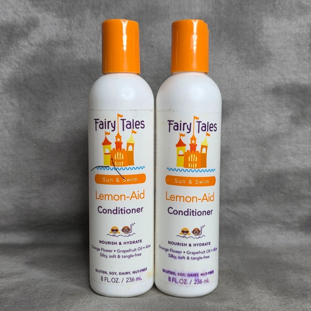 (X2) Fairy Tales Swimmer Conditioner for Kids - 8 oz Lemon-Aid Conditioner